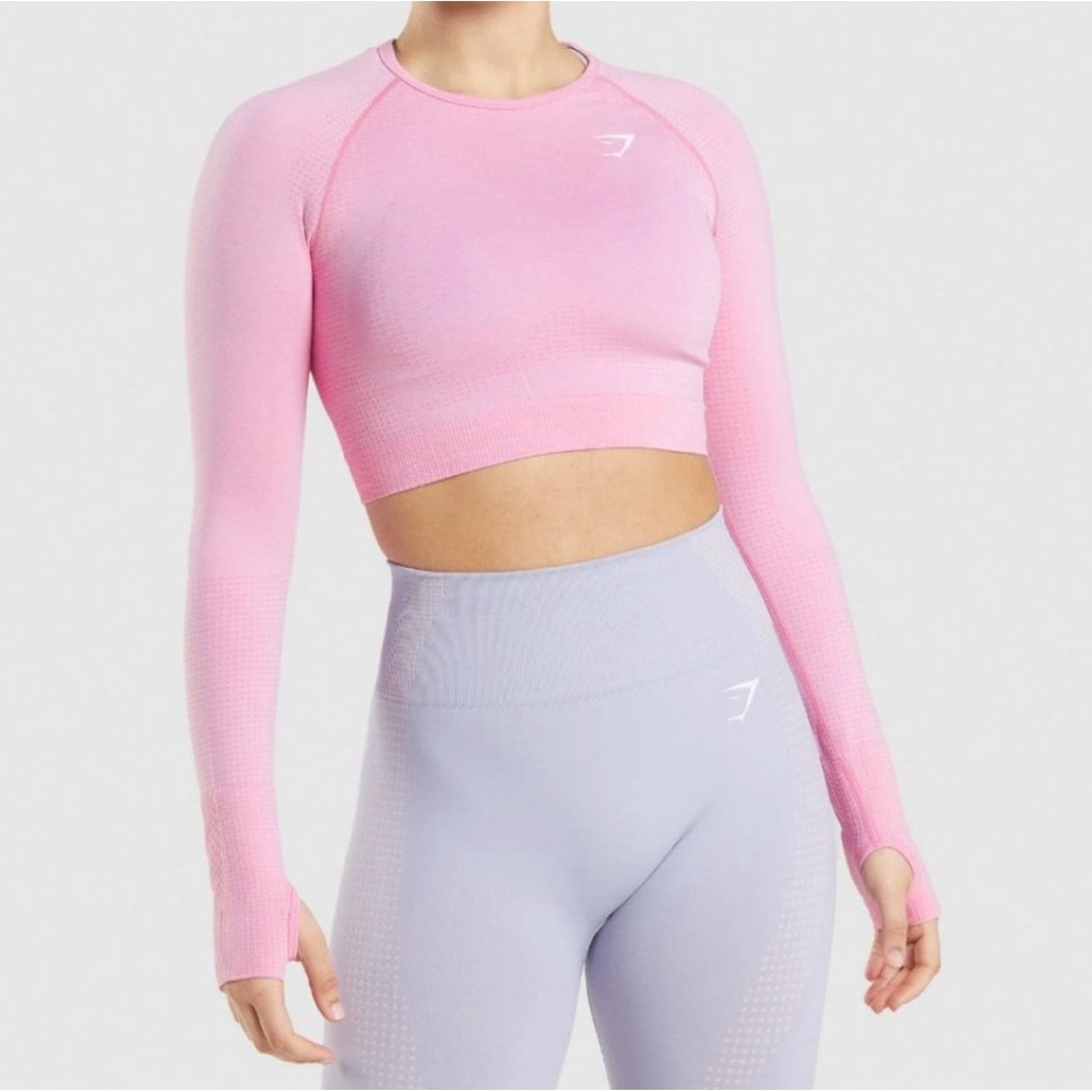 Gymshark Vital Seamless
2.0 rop Top - Sorbet Pink
Marl